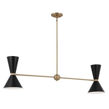 Lampa wisząca Phix KL-PHIX-2-LINEAR-CBB 4x40W/E27 IP20 od Kichler