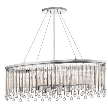 Lampa wisząca Piper KL-PIPER-ISLE-PC 6x60W/E14 od Kichler