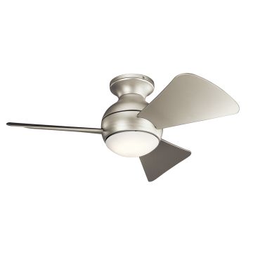 Wentylator Sola KLF-SOLA-34-BN 3000K 1x10W/LED 1116 lm IP23 od Kichler