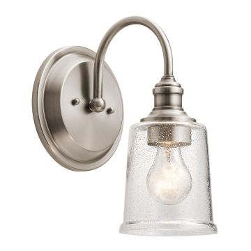 Kinkiet WAVERLY KL-WAVERLY1-CLP 1x60W/E27 od Elstead Lighting