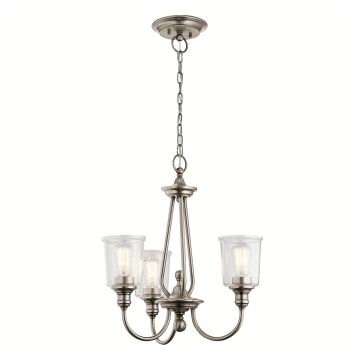 Żyrandol WAVERLY KL-WAVERLY3-CLP 3x60W/E27 od Elstead Lighting
