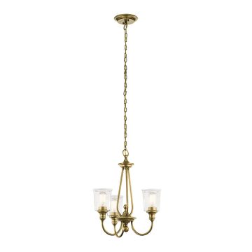 Żyrandol WAVERLY KL-WAVERLY3-NBR 3x60W/E27 od Elstead Lighting