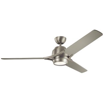 Wentylator Zeus KLF-ZEUS-60-BN 3000K 1x10W/LED 1116 lm IP20 od Kichler