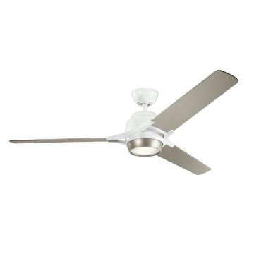 Wentylator Zeus KLF-ZEUS-60-WHT 3000K 1x10W/LED 1116 lm IP20 od Kichler