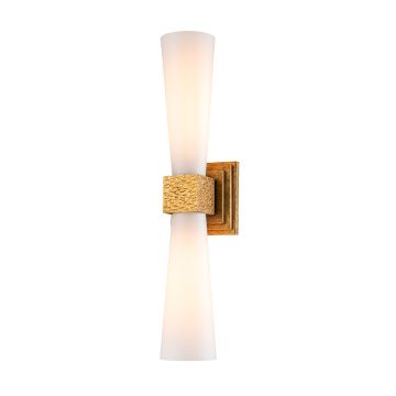 Kinkiet Kristy KRISTY-2WB-DG-OPAL 3000K 2x4W/G9 800lm IP44 od Elstead Lighting