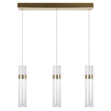 Lampa wisząca Ambiente LP-1510/3L GD 3000K|4000K|6000K 3x6W/LED 1726lm IP20 od Light Prestige