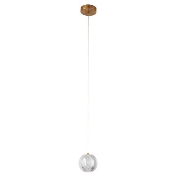 Lampa wisząca Brillant LP-3303/1P GD 3000K|4000K|6000K 1x5W/LED 410lm IP20 od Light Prestige