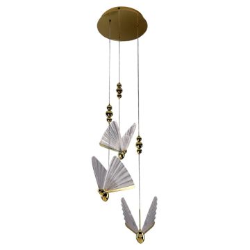 Lampa wisząca Mariposa LP-1715/3P 3000K|4000K|6000K 3x24W/LED IP20 od Light Prestige