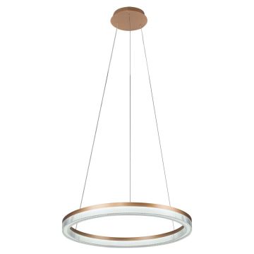 Lampa wisząca Midway LP-033/1P L GD Cr Tria 3000K|4000K|6000K 1x50W/LED 6380lm IP20 od Light Prestige