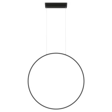 Lampa wisząca Mirror LP-999/1P L BK CCT 3000K|4000K|6000K 1x47W/LED 5300lm IP44 od Light Prestige