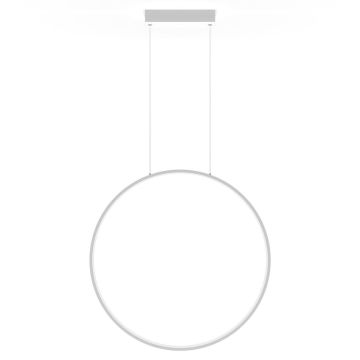 Lampa wisząca Mirror LP-999/1P L WH CCT 3000K|4000K|6000K 1x47W/LED 5300lm IP44 od Light Prestige