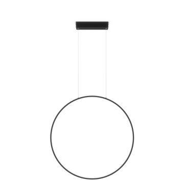 Lampa wisząca Mirror LP-999/1P S BK CCT 3000K|4000K|6000K 1x33W/LED IP44 od Light Prestige