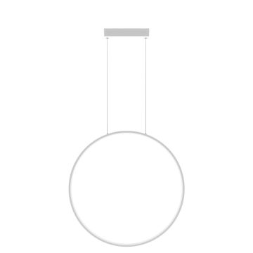 Lampa wisząca Mirror LP-999/1P S WH CCT 3000K|4000K|6000K 1x33W/LED 3560lm IP44 od Light Prestige