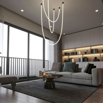 Lampa wisząca Rope Light LP-642/2M Smart 2700K-6500K 1x25W/LED 6600 lm IP20 od Light Prestige