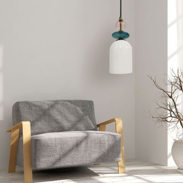Lampa wisząca Tropea LP-2004/1P M WH 1x60W/E27 IP20 od Light Prestige