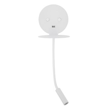 Kinkiet ACACIAS LE42226 3000k 1x6W+3W/led IP20 520lm od Luces Exclusivas
