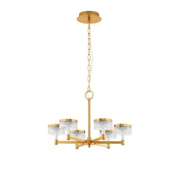 Żyrandol MINEROS LE44585 3000k 6x38W/led IP20 2399lm od Luces Exclusivas