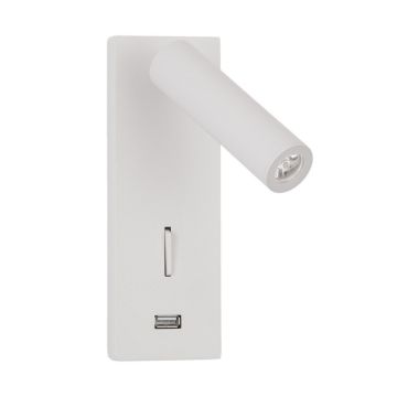 Kinkiet ZARZAL LE42224 3000k 1x3W/led IP20 210lm od Luces Exclusivas