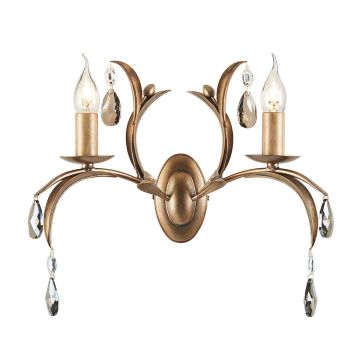 Lampa ścienna LL2 ANT BRZ LILY od Elstead Lighting