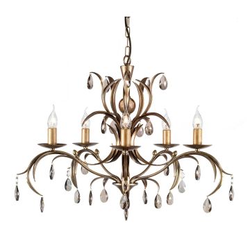 Żyrandol LL5 ANT BRZ LILY od ELSTEAD LIGHTING