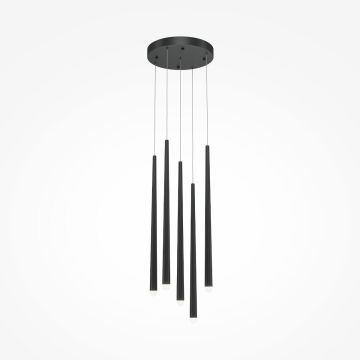 Lampa wisząca Cascade MOD132PL-L28BK2 4000K 5x30W/LED 2300lm IP20 od Maytoni