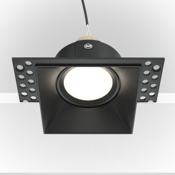 Downlight wpuszczany Dot DL042-01-SQ-B 1x50W/GU10 IP20 od Maytoni