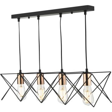 Lampa wisząca Midi MID0422 4x40w/e27 od Dar Lighting