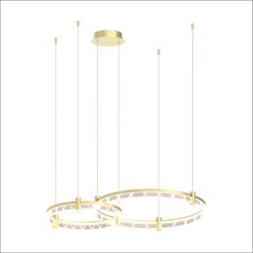 Lampa wisząca ELEGANCE ML0997 4000K 2x72W/LED 4600lm IP20 od Milagro