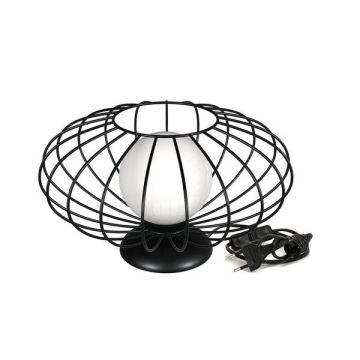 Lampka stołowa MLP4430 KRONOS BLACk od Milagro