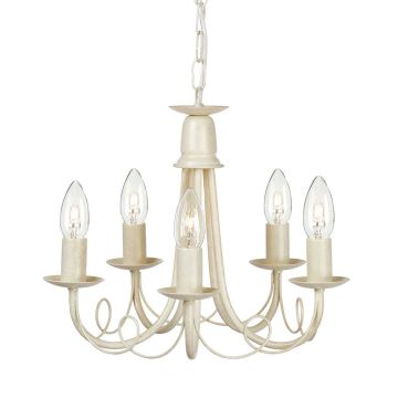 Żyrandol MN5 IV/GOLD MINSTER od ELSTEAD LIGHTING