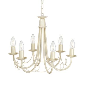 Żyrandol MN6 IV/GOLD MINSTER od ELSTEAD LIGHTING