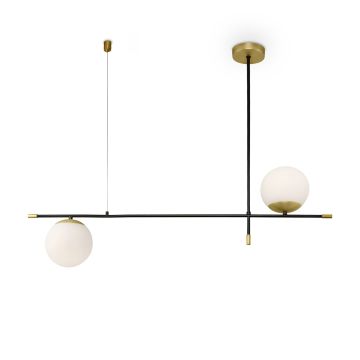 Lampa wisząca Nostalgia MOD048PL-02G 2x40W/E14 od MAYTONI