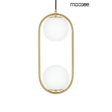 Lampa wisząca Aurelia Twin MSE010100303 2x40W/E14 IP20 od moosee