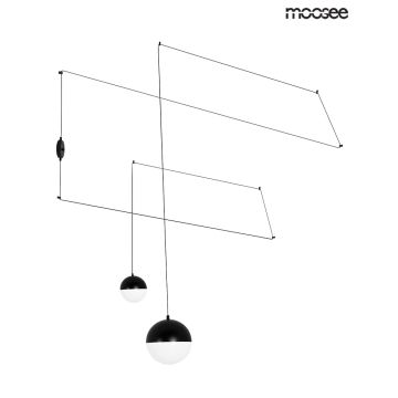 Lampa wisząca MOOSEE BOWL DUO MSE010100152 2x60W/E27 IP20 od King Home
