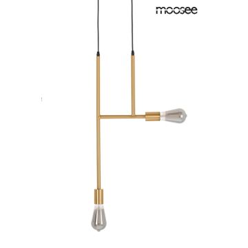 Lampa wisząca Riva MSE010100395 2x40W/E27 IP20 od moosee
