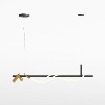 Lampa wisząca Tau MOD166PL-L30GB3K 3000K 4x42W/LED 1500lm IP20 od Maytoni