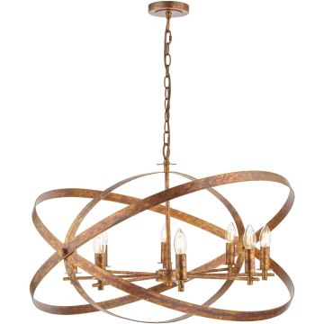Lampa wisząca Nitya NIT0864 8x40w/e14 od Dar Lighting
