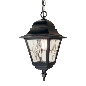 Lampa ogrodowa wisząca NR9 BLK NORFOLK od Elstead Lighting