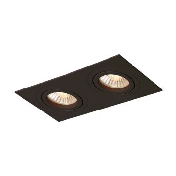 Downlight wpuszczany Metis LP-2780/2RS BK 2x50W/GU10 IP20 od Light Prestige
