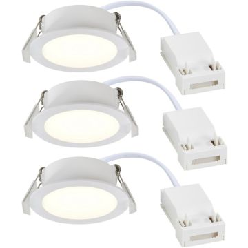 Downlight wpuszczany Olea 2510400101 2700k 3x4.4w/led 345lm ip65 od Nordlux