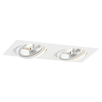 Downlight wpuszczany OLIMP PLUS 1046 BZ 2x15W/GU10/ES111 IP20 od Argon