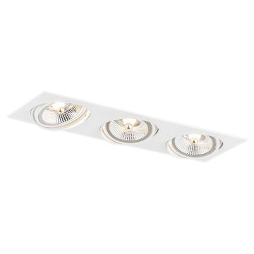 Downlight wpuszczany OLIMP PLUS 6115 BZ 3x15W/GU10/ES111 IP20 od Argon