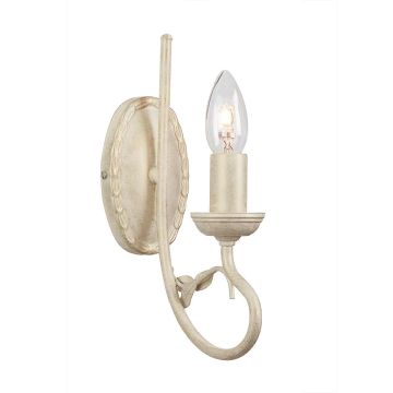 Lampa ścienna OV1 IVORY/GOLD OLIVIA od Elstead Lighting