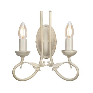 Lampa ścienna OV2 IVORY/GOLD OLIVIA od Elstead Lighting