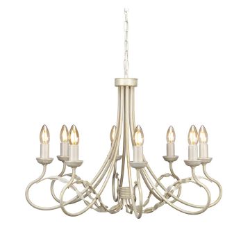 Żyrandol OV8 IVORY/GOLD OLIVIA od ELSTEAD LIGHTING