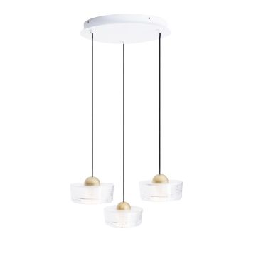 Lampa wisząca LIPARI P0543 3000k 3x22w/led 1728lm ip20 od Maxlight
