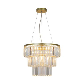 Lampa wisząca TIFANNY P17127-4-1GD 4x40W/E14 IP20 od Zuma Line