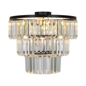 Plafon TIFANNY P17127-4-BK 4x40W/E14 IP20 od Zuma Line