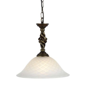 Zwis PB/P BLK/GOLD PEMBROKE od Elstead Lighting