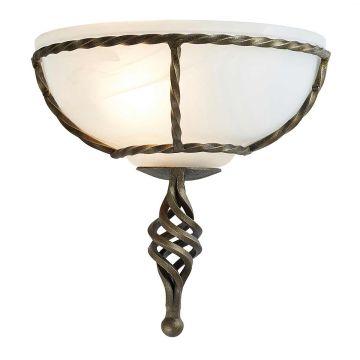 Lampa ścienna PB/WU BLK/GOLD PEMBROKE od Elstead Lighting